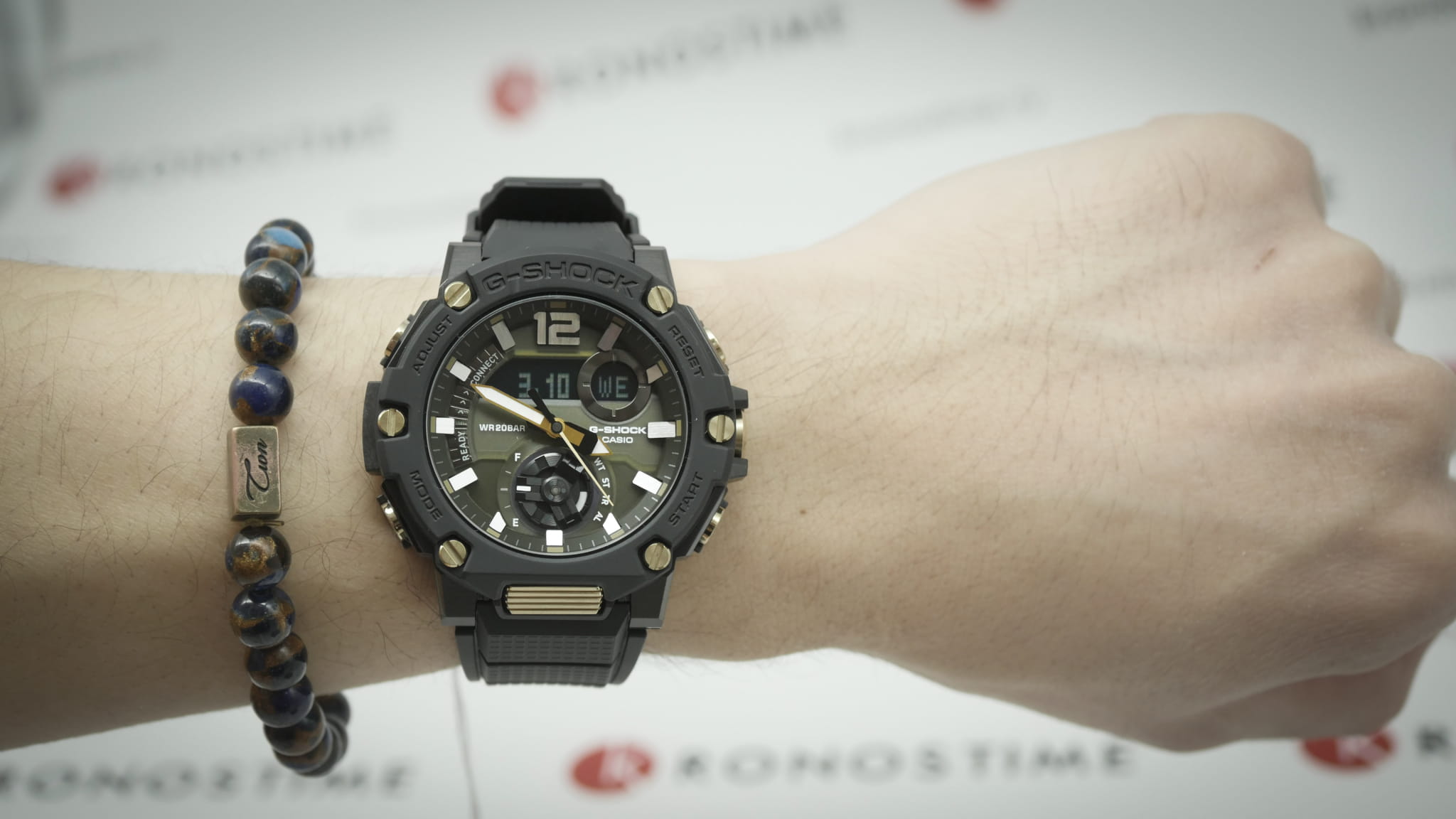 Casio Casio G-Shock GST-B300B-1A GST G-Steel — детали корпуса и пластик